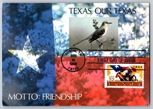 #2968 Texas FDC Maxi Card - Picture 1 of 2