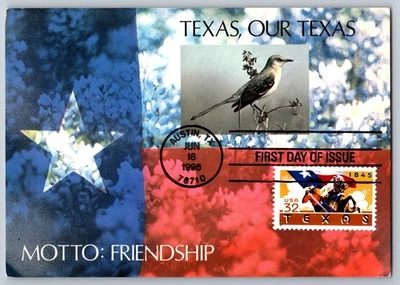 #2968 Texas FDC Maxi Card - Image 1 of 2