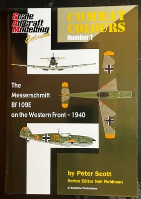 Bf-109E Western Front Combat Colours #1 SCALE AIRCRAFT MODELING SPECIAL BF109E - Image 1 of 4