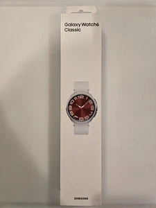 *NIB* Samsung Galaxy Watch6 Classic (Silver/Red) - Photo 1 sur 3