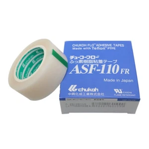 Soft White Heat-resistant PTFE Film Adhesive Tape Chukoh ASF-110FR 0.23x25mmx10m - Picture 1 of 3
