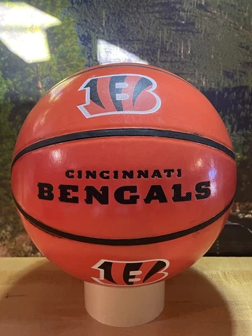 rare CINCINNATTI BENGALS Orange Full Size Basketball Man Cave Must Display Ball Cover