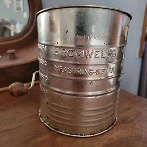 Vintage Bromwell's 5 Tassen Mehlsieb - Bild 1 von 6