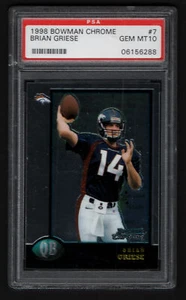 TT 1998 BOWMAN CHROME BRIAN GRIESE ITS NOT EASY BEIN GRIESE GEM MT10 #7 - Picture 1 of 2