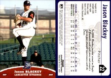 Jason Blackey 2007 Grandstand Lancaster JetHawks #4 Card *AutographDen*