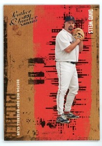 2005 Donruss Leather & Lumber David Wells Card #38 baseball