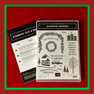 Stampin' Up! WINDOW WISHES Stamps & WINDOW Dies ...use all year! #234 - Picture 1 of 16