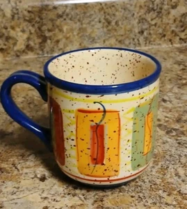 Pfaltzgraff Sedona Large Coffee Cup Mug Hand Painted - Picture 1 of 6