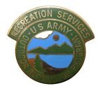 Vietnam War US Army Recreation Services Outdoor Program Badge Pin Insignia