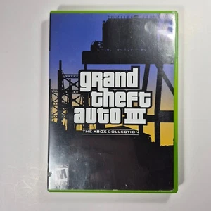 Grand Theft Auto III GTA 3 (Microsoft Xbox, 2003) Completo con Mapa Probado en Caja Original - Imagen 1 de 11
