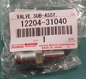 GENUINA OEM PCV VÁLVULA VENTILACIÓN PARA LEXUS IS250 4GRFSE, GS300 3GRFE, RX350 2GRFE - Imagen 1 de 3
