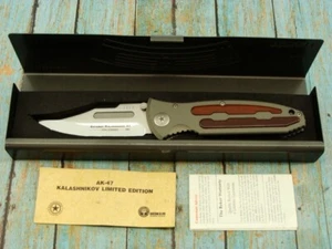 BOKER GERMANY LTD 47 POHL KALASHNIKOV TACTICAL FOLDING POCKET KNIFE KNIVES TOOLS - Picture 1 of 19