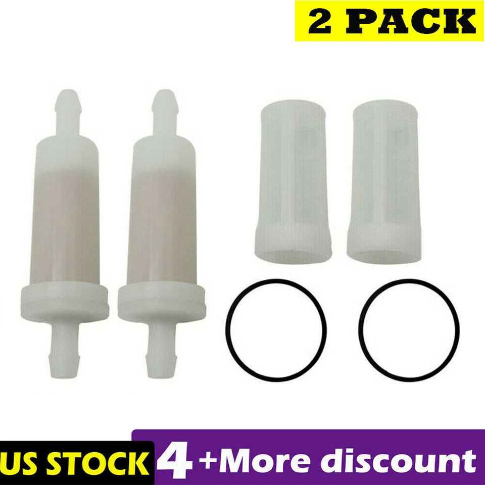 Set 2 Fit For Seadoo 2 Stroke Water Separator Filter Oring Oil/Fuel Filter Kit  - Image 1 of 1