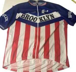 Camisetas de ciclismo retro Brooklyn Team para hombre 3XL por favor ver medida - Imagen 1 de 10