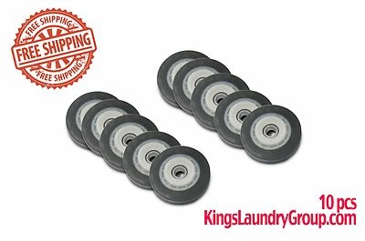 10 Pcs Dryer Roller For Huebsch/Speed Queen/Wascomat #M430019 **Free Shipping** - Image 1 of 2