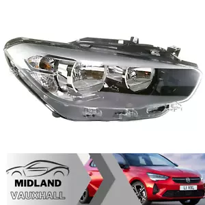 Headlamp BMW 1 Series F20 LCI 2015-20 Headlight Halogen LED DRL Drivers Side - Picture 1 of 7