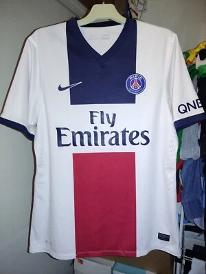 MAILLOT AWAY PSG PARIS SAINT-GERMAIN STOCK PRO 2013-2014 (MC-XL) - Photo 1/4