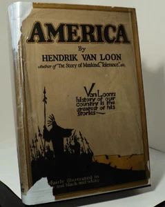 America by Hendrik Van Loon - 1927 - First edition - Picture 1 of 3