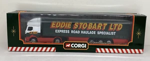 CORGI 59538 EDDIE STOBART LTD RENAULT CURTAINSIDE TRAILER - MINT BOXED - Picture 1 of 8
