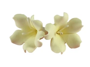 20 Pcs Yellow Bell flower wedding birthday cake decoration cupcake topper - Picture 1 of 1