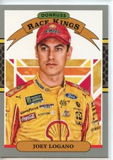 2020 Donruss Racing NASCAR Race Kings SILVER Parallel #6 Joey Logano