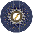 50 Stck. Goodie Gefallenstaschen Burg Mondmuster Geschenktüten für Eid Mubarak Party