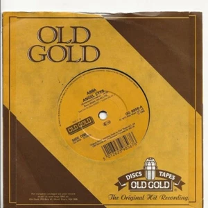 ABBA ANGEL EYES/VOULEZ-VOUS VERY RARE UK SINGLE ON OLD GOLD LABEL - Picture 1 of 1