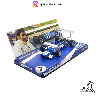 Jackie Stewart - Matra Ford MS10 - F1 World Champion 1969 / Altaya - IXO / 1:43 - Immagine 1 di 4
