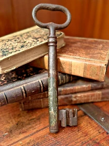 Italia Chiave XIX Sec. 25 cm Old Key Ancienne Clef Alte Schlüssel - Foto 1 di 8
