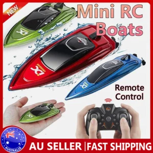 2.4GHz RC Speed Boat Remote Control High Speed Boat Waterproof Mini RC Boat Gift - Picture 1 of 19