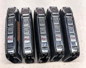 LOT OF 5 OEM  KIA SMART KEY FOB  KEYLESS ENTRY FOB LOT  TQ8-FOB-4F34  5 buttons - Picture 1 of 5