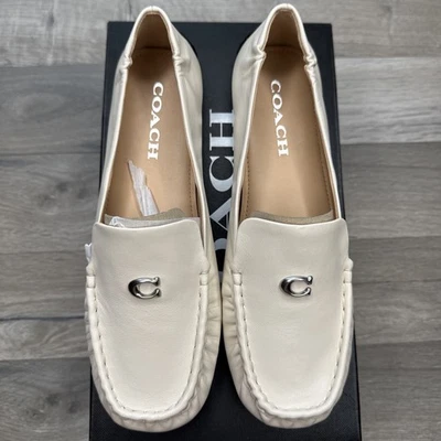 Mocasín COACH Ronnie blanco tiza talla 7,5B Foto 1 de 4