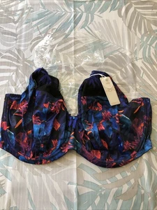 Elomi “Moonlit” Floral Wired Bra - Womens 42K, NEW - Picture 1 of 6