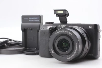 English OK [MINT] Sony Alpha NEX-6 16.1MP Digital Camera 16-50mm Lens From JAPAN - Image 1 of 4