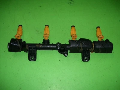 13-14 Hyundai Genesis Coupe 2.0T Turbo Motor INYECTORES DE COMBUSTIBLE Y RIEL 35310-2C200 Foto 1 de 4