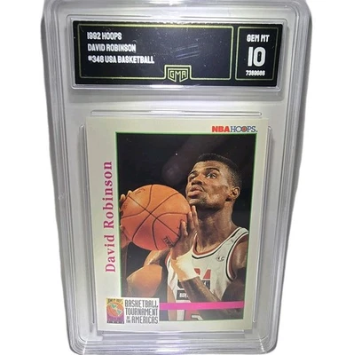 1992 David Robinson USA Basketball Tournament Of The Americas #346 GEM MT 10 B2 - Image 1 of 4