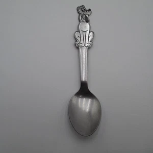 Vintage Disney Pluto Stainless Spoon Bonny Japan Character Flatware Collectible - Picture 1 of 7