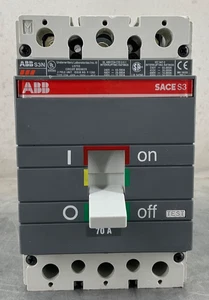 ABB S3N70TW-2 INTERRUTTORE 70 A 2P 480V TMF - Foto 1 di 8