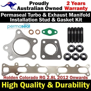 Kit de tacos y juntas de colector de escape turbo y turbo Permaseal para Holden Colorado RG 2,8 L - Imagen 1 de 8