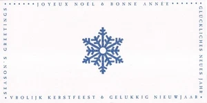 SA35c Belgium 2013 Christmas Greetings from Post -Snow Flakes special booklet - Picture 1 of 2
