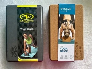 yoga blocks Set Of 2 - Picture 1 of 2