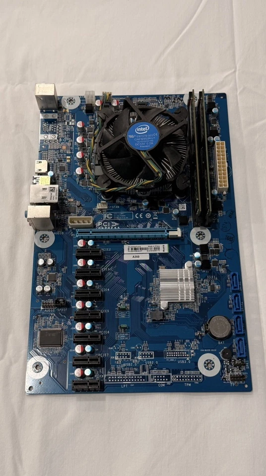 🔥🔥 Placa madre ZOTAC B150 Ai Mining ATX Intel I5-6400 2,7 GHz 8 GB de RAM como nueva🔥🔥 Foto 1 de 4
