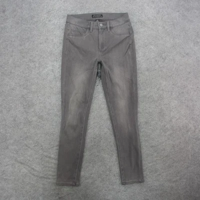 Banana Republic Jeans Womens 25/0 Gray Super-Stretch Legging-Fit Skinny 5-Pocket - Image 1 of 4
