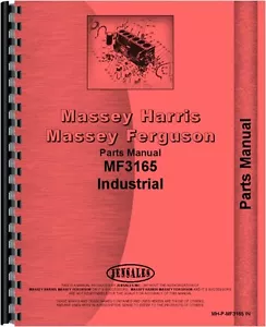 Manual de piezas de tractor industrial Massey Ferguson 3165 MH-P-MF3165 IN - Imagen 1 de 1