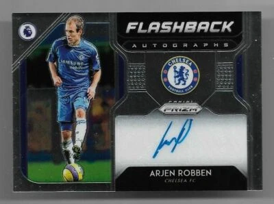 2019-20 Panini Prizm Premier League Autograph Auto Card : Arjen Robben  - Image 1 of 2