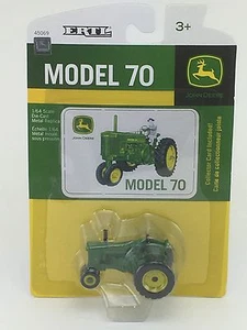 1/64 ERTL JOHN DEERE MODEL 70 NARROW FRONT TRACTOR - Picture 1 of 3