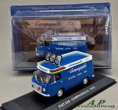 modellino furgone 1/43 fiat 238 del 1972 pubblicità campagnolo auto assistenza - Immagine 1 di 4