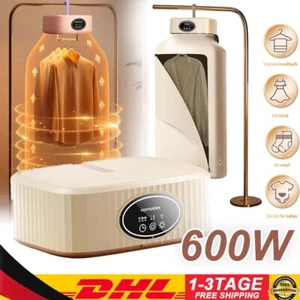 Mini Wäschetrockner 600W 360-Grad-Zyklustrocknung trockner Warmlufttrockner DHL - Bild 1 von 23