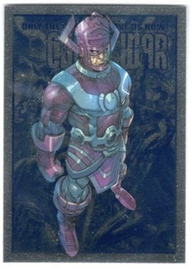 MARVEL 2014 MARVEL UNIVERSE SAPPHIRE BASE PARALLEL 79 GALACTUS - Picture 1 of 2