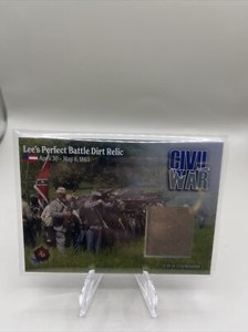 2023 Historic Autographs Civil War Robert E Lees Perfect Battle Dirt Relic